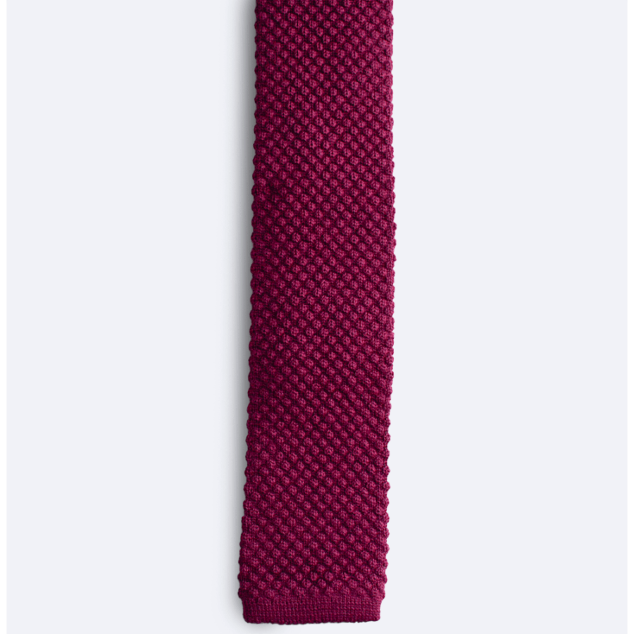 Corbata de punto buganvilla - Imagen 3