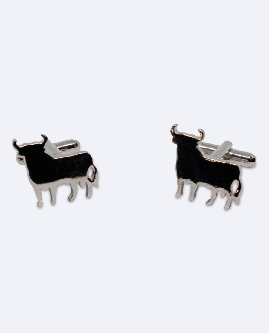 Gemelos toro plateado