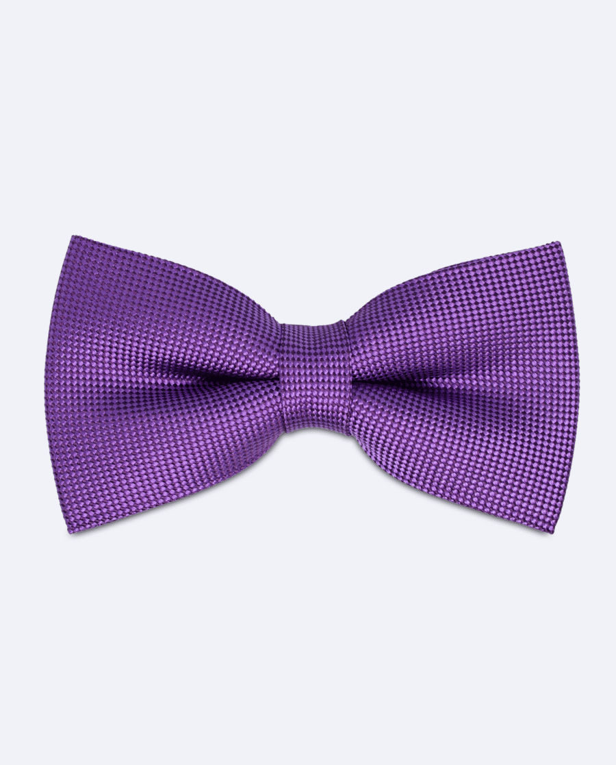 Pajarita ecos morada
